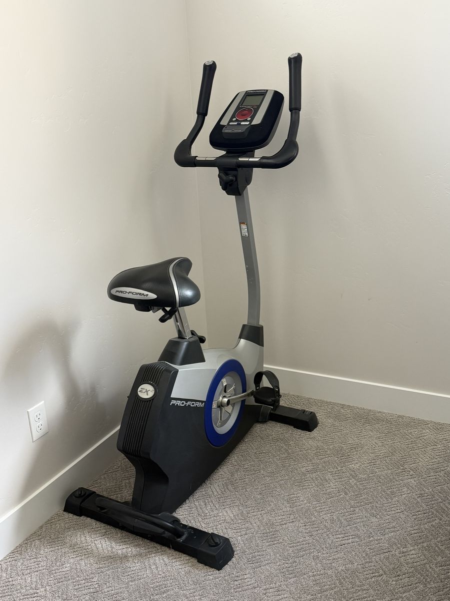 Pro Form Exercise bike health fitness equipment work out cycling