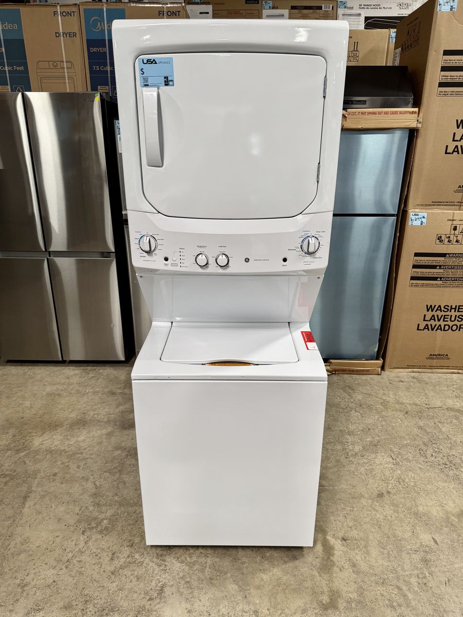 NEW GE STACK SET LAUNDRY CENTER