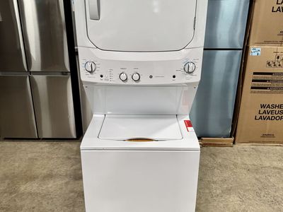 NEW GE STACK SET LAUNDRY CENTER