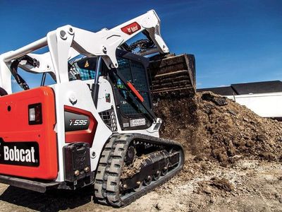 Bobcat CTL Track Skid Steer for Rent - Bobcat T595 with Enclosed Cab