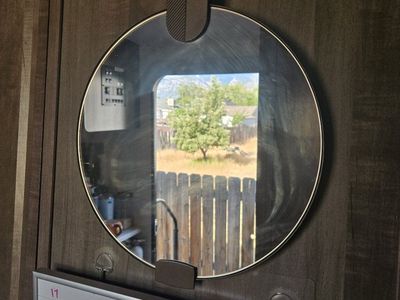 small circle mirror