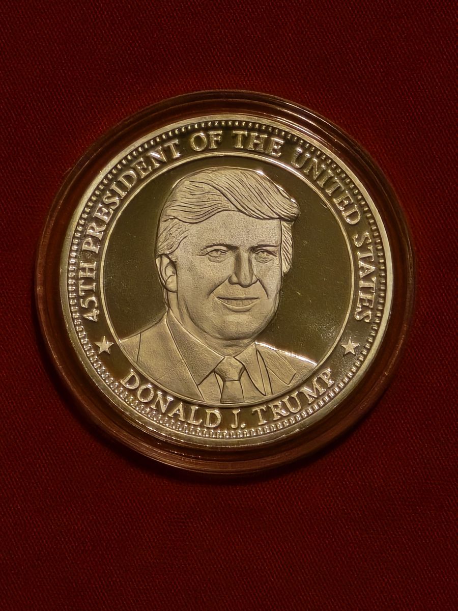 1 oz Silver Round - Donald Trump 45th President (Delivering As Promised) - Uncirculated in Capsule