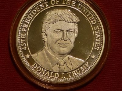 1 oz Silver Round - Donald Trump 45th President (Delivering As Promised) - Uncirculated in Capsule