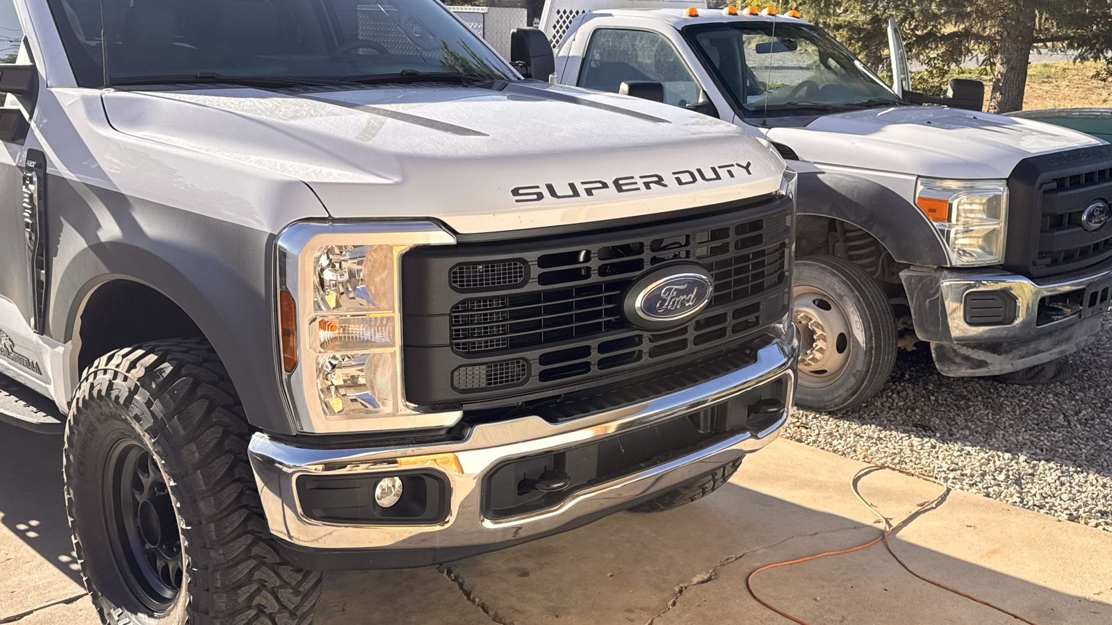 Stock Ford F350/250 bumpers