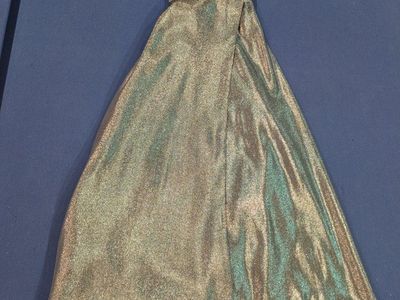 Dress Medium length, Gray Blue color shifting