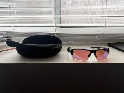 Oakley Flak 2.0 XL Sunglasses - Black Frame, Prizm Ruby Polarized Lenses, Brand New