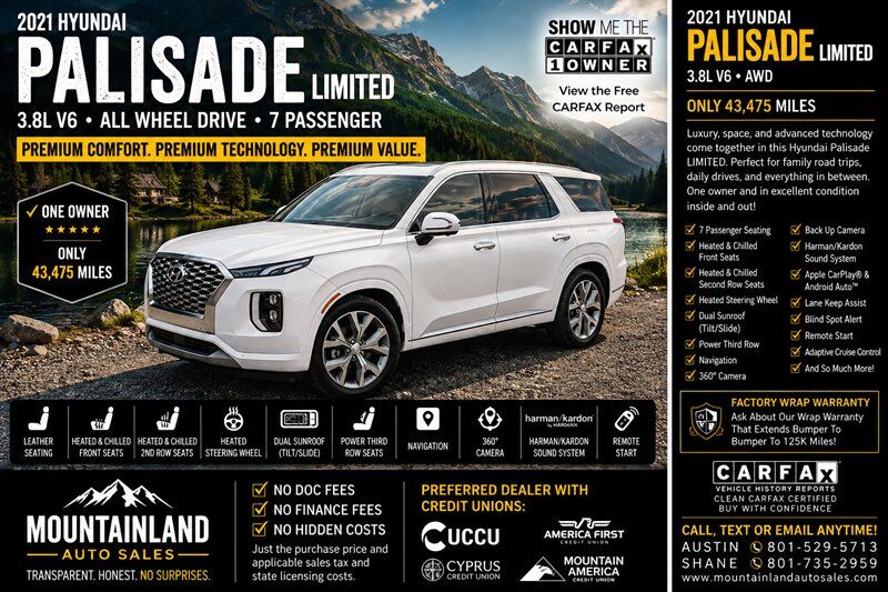 2021 Hyundai Palisade Limited