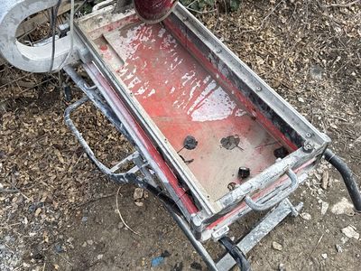 Wet Tile Saw And stand