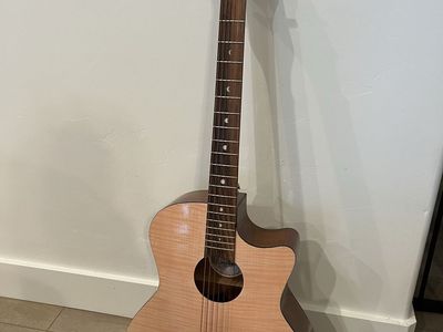 Luna Acoustic Guitar GYP FLM