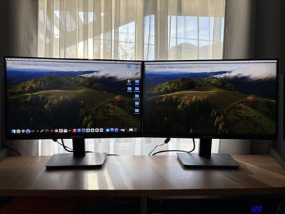 Dual Sansui Computer Monitors