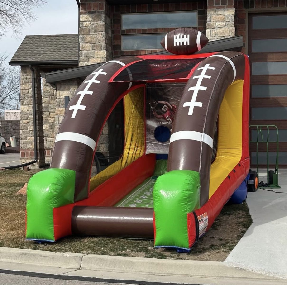 12ft Football Inflatable rental yard game
