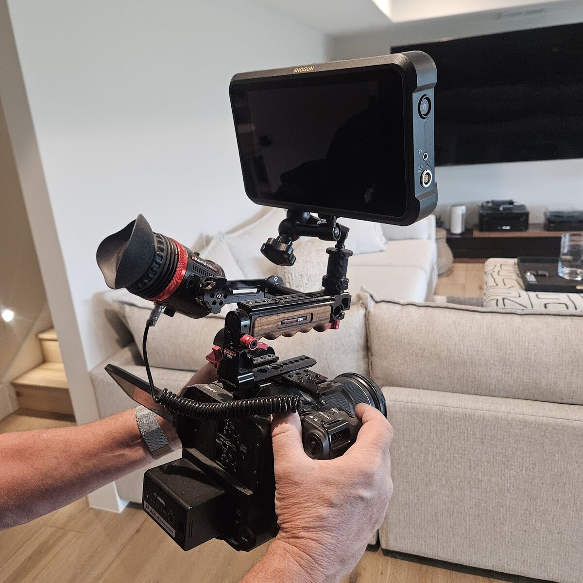 Professional Cinema-Grade Canon C70 Video Rig – Mint Condition, Fully Loaded & Ready to Shoot!