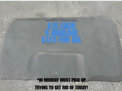 Black hair or office mat