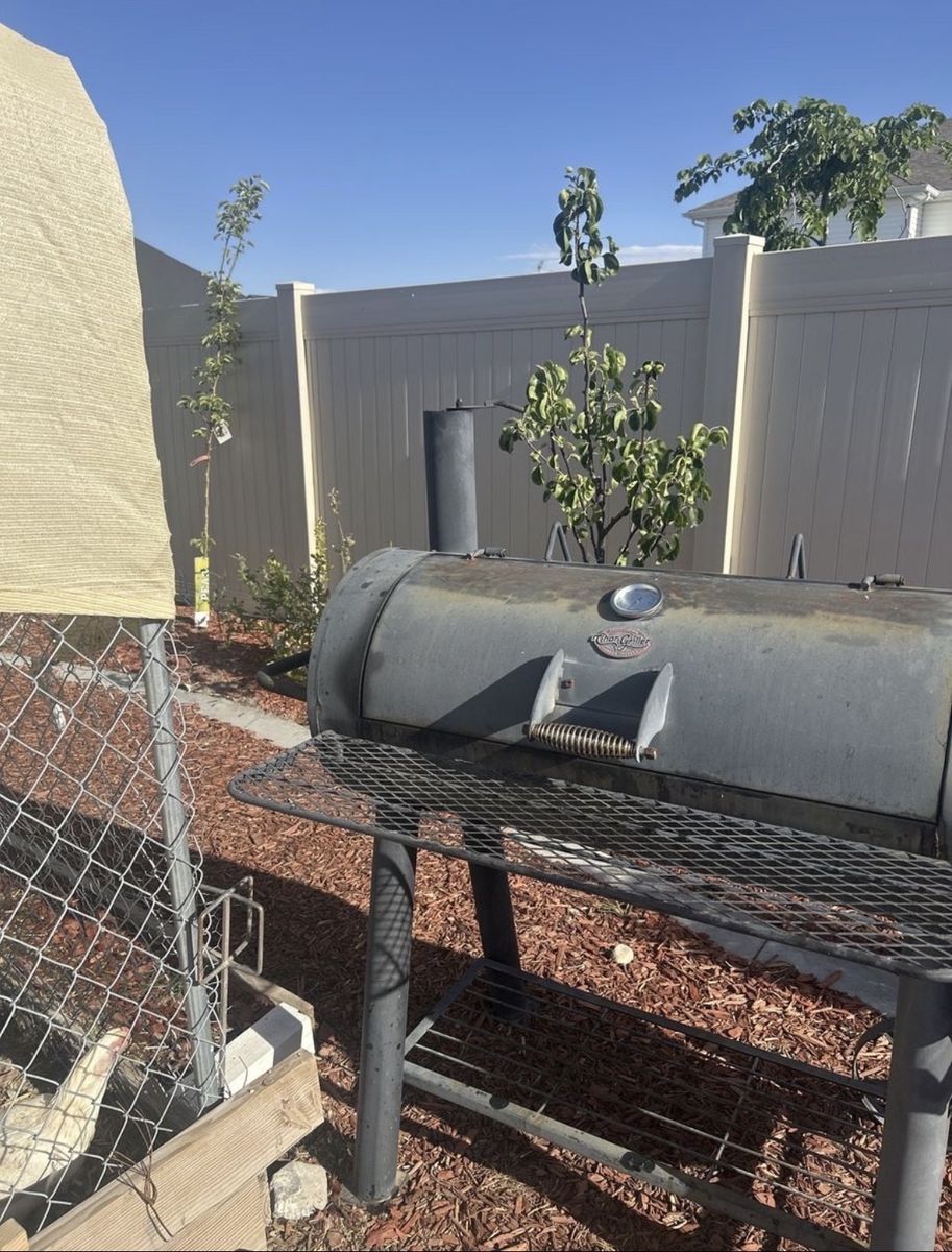 Old Country BBQ Pits All-American Smoker/Grill - Durable, Large Capacity, Ready for Use