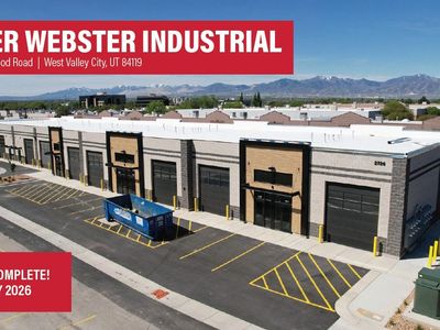 Carter Webster Industrial FOR SALE - 1,044 SF-1,840 SF - West Valley City, UT