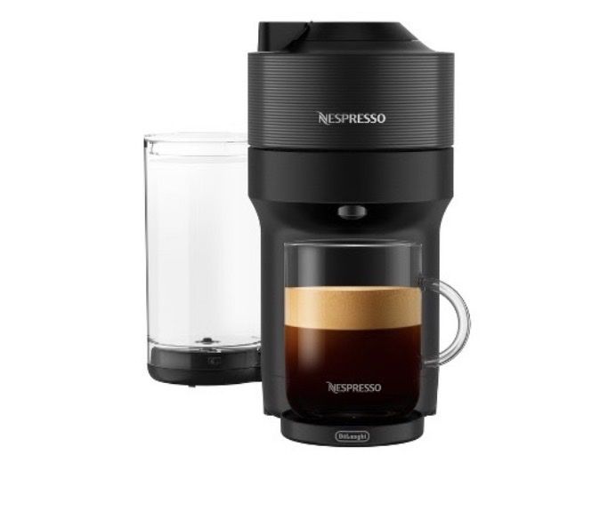 Nespresso Vertuo Pop+ Coffee Maker and Espresso Machine - Liquorice Black - never used