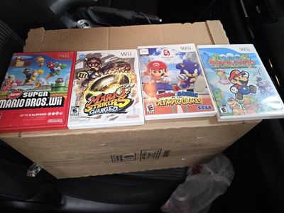 wii games and controller ( prices in description)