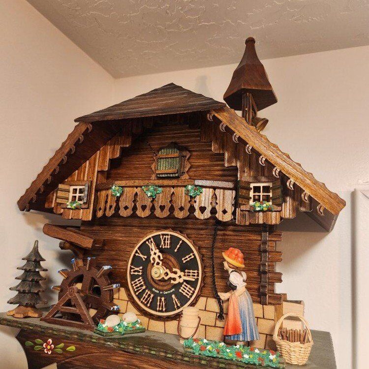 Authentic German Black Forest Cuckcoo Clock