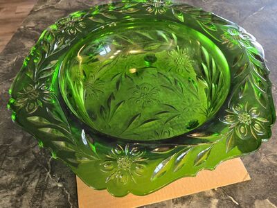 Antique Tiffin Glass Bowl