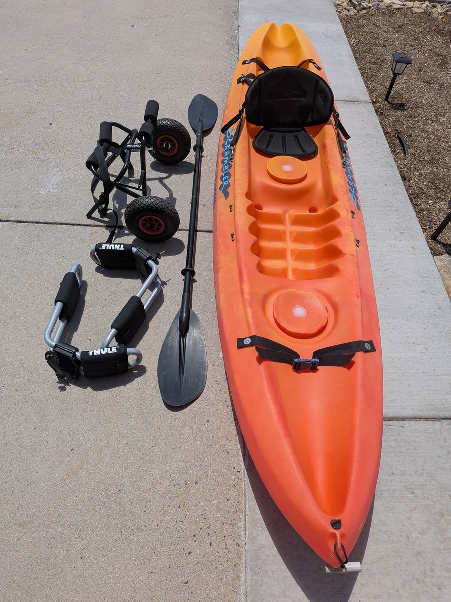 Ocean Kayak - Scrambler 11 - Sit on Top with Extras