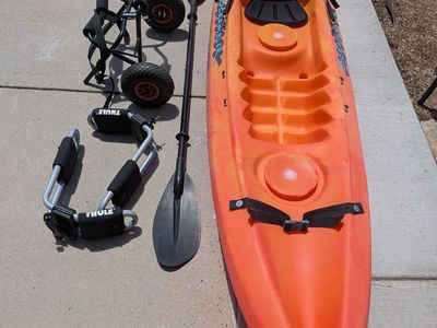 Ocean Kayak - Scrambler 11 - Sit on Top with Extras