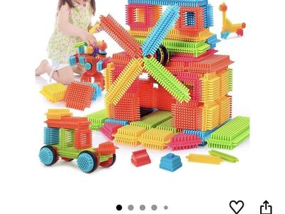 Bristle Building Blocks Toy Set for Toddlers Kids - STEM Learning