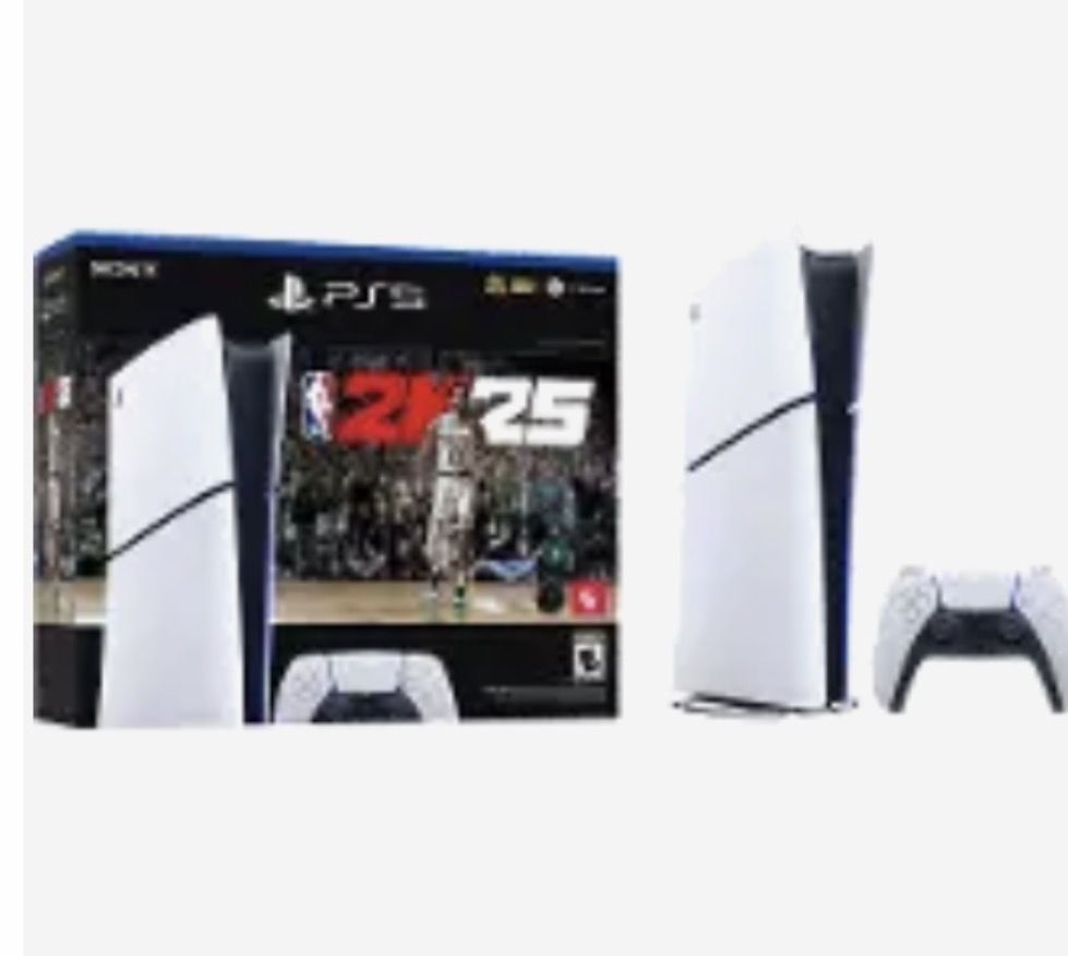 PS5 Slim Digital Edition (NBA 2K25 Bundle)