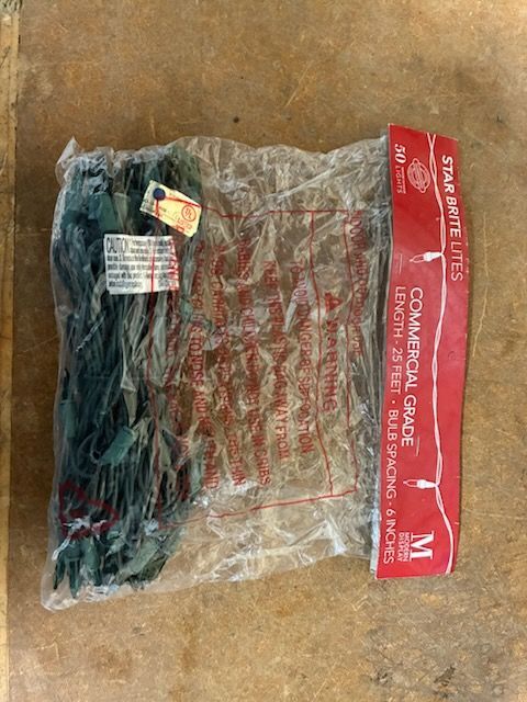 Christmas Light Strands-Commercial Grade-Incandescence