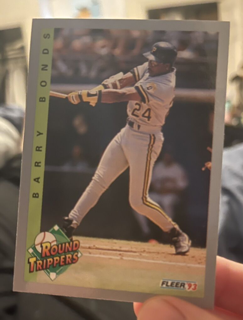 Barry Bonds 1993 Fleer Baseball Card
