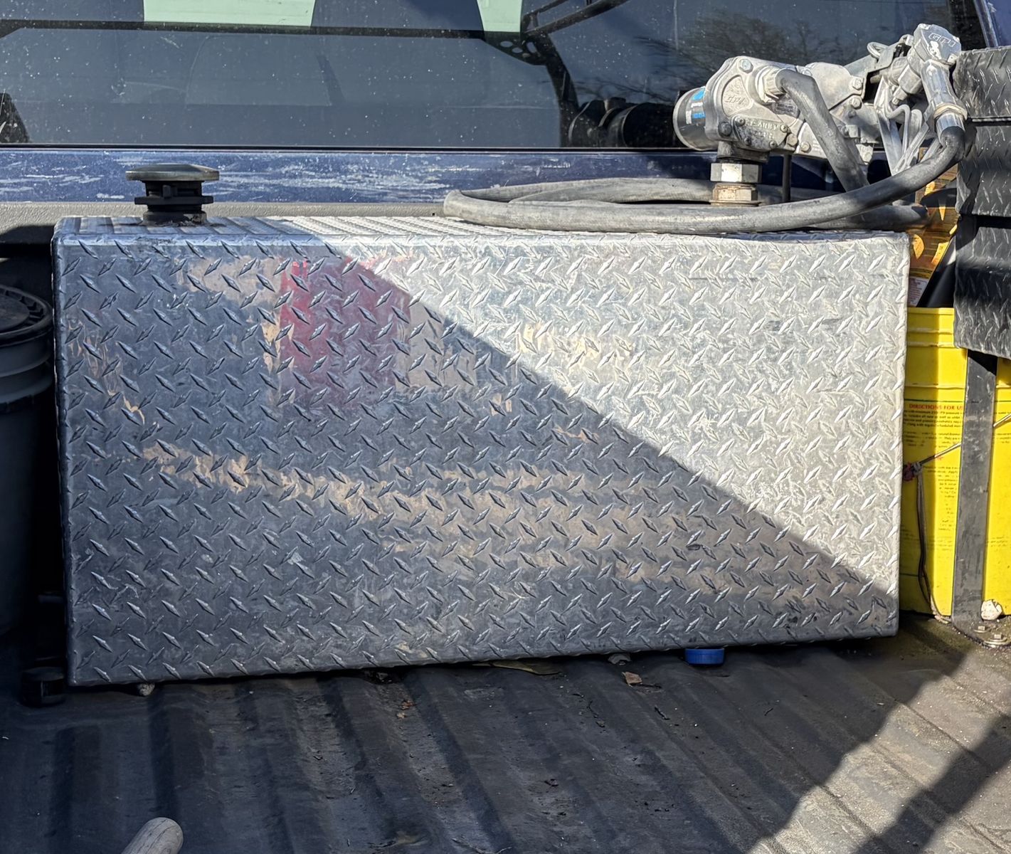 50 Gal TrucK Bed Fuel Tank with Electric pump