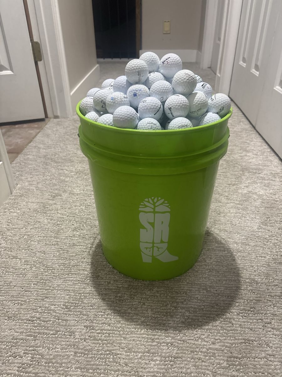 Assorted Used Golf Balls - 5 Gallon Bucket - Kirkland, Srixon, Titleist & More