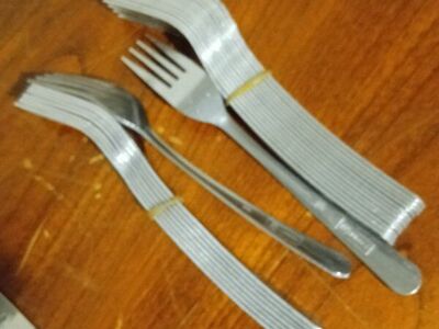 libby forks 285 and silverbug knives 300