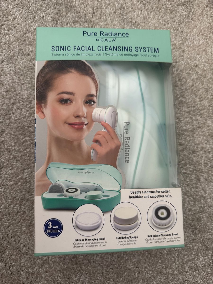 Pure Radiance sonic facial cleansing system -new 