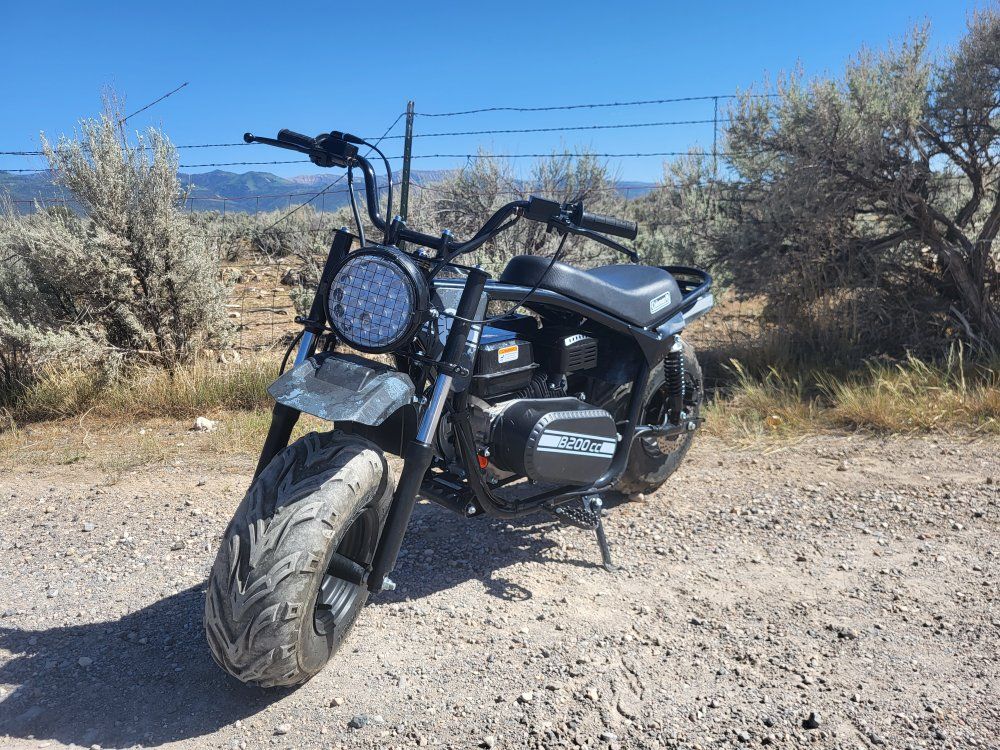 coleman b200 mini bike toat goat
