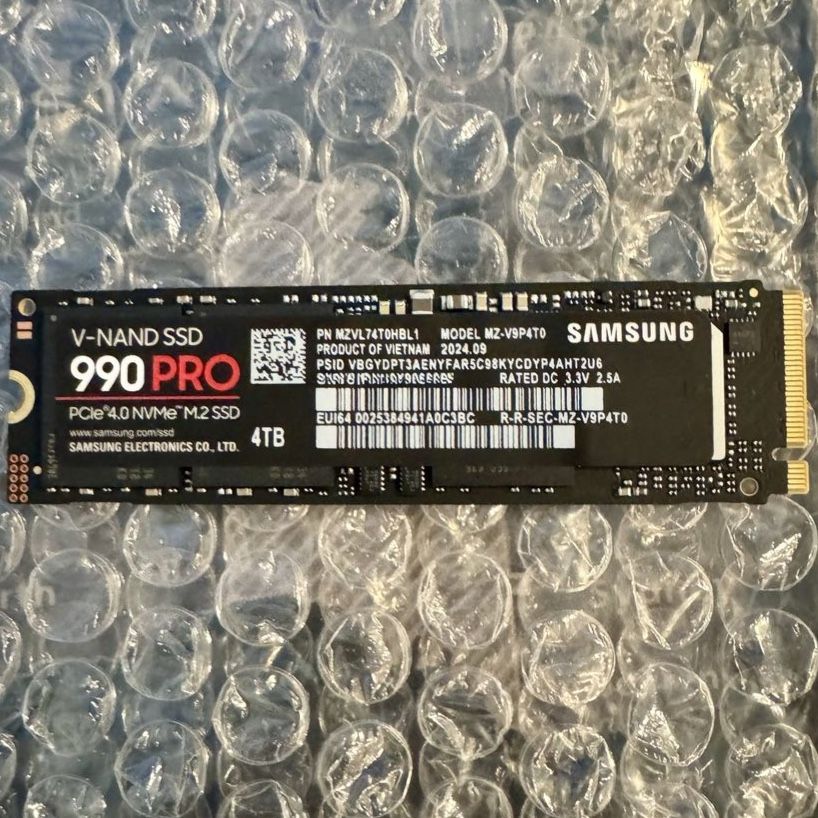 Samsung 990 Pro 4TB NVMe – Open Box