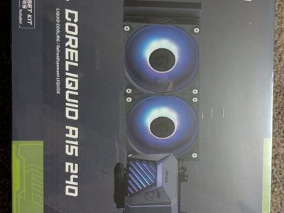 Brand New MSI MAG 240mm AIO Liquid Cooler