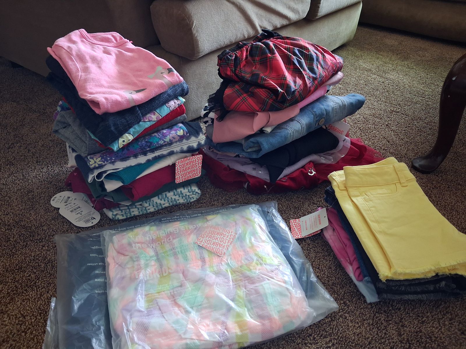 Girls size 6-7 lot of clothes