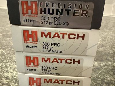 Hornady 300 PRC Factory Ammunition - Precision Hunter & Match