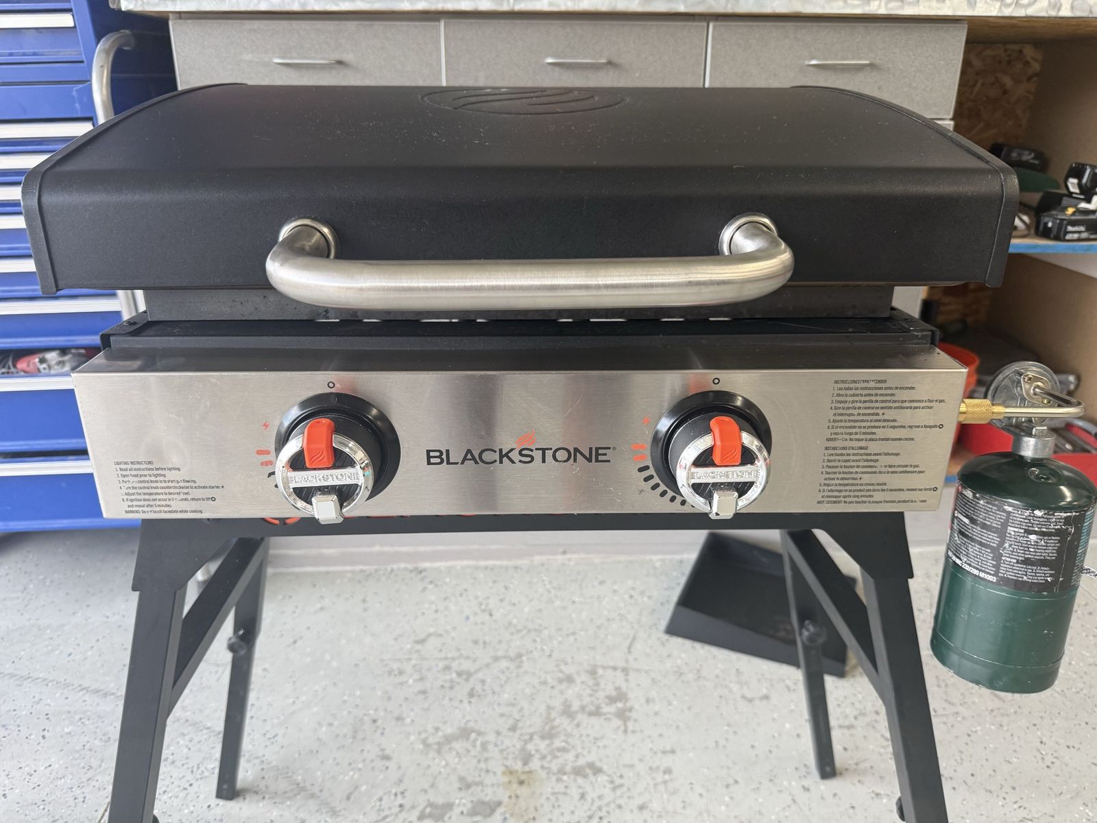 Blackstone 2-Burner Propane Griddle Outdoor Cooking Station