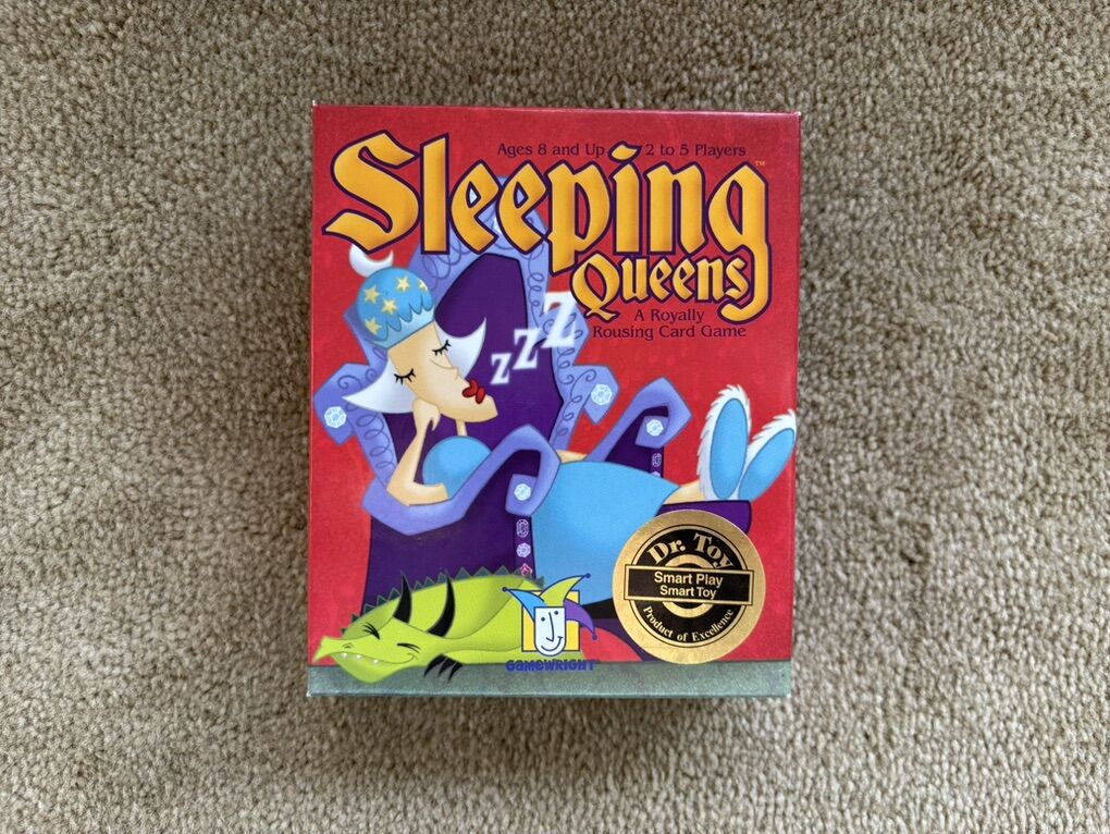 COMPLETE Sleeping Queens Card Game
