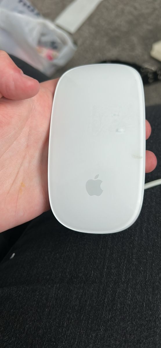 Apple Magic Mouse - Wireless, Rechargeable White Mouse