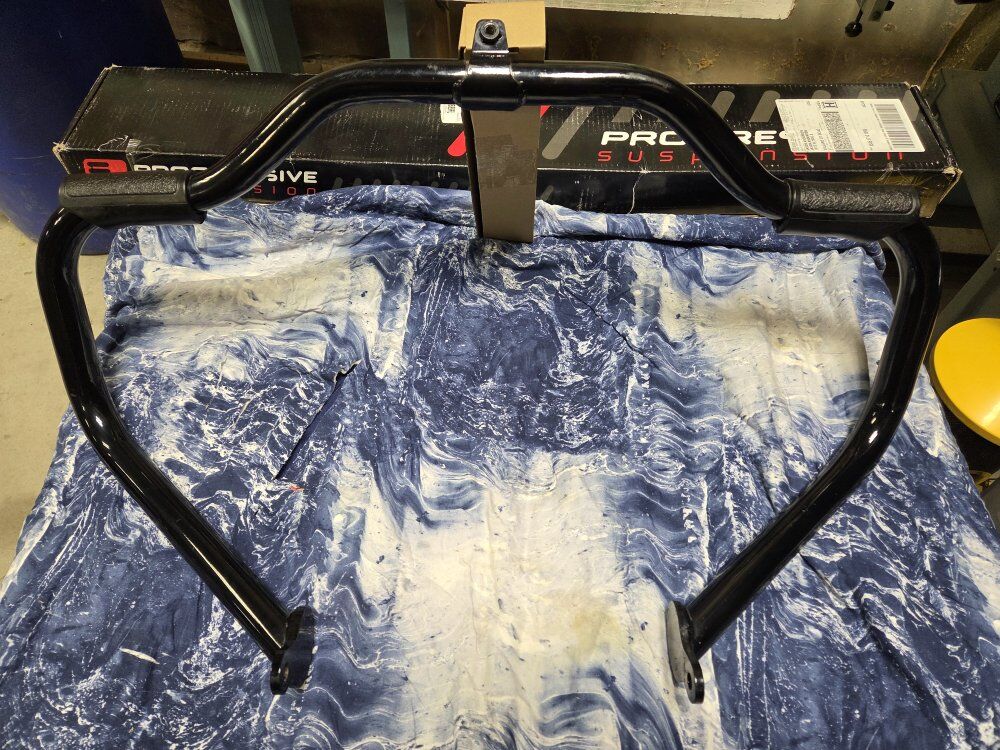 mustache engine gard for Harley Streetglide