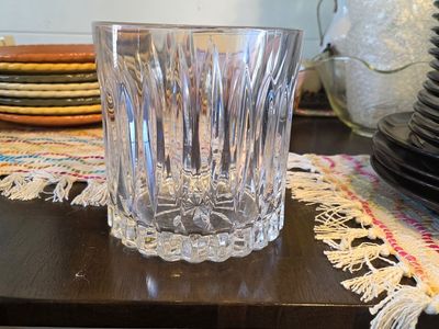 Cut Glass Ice Bucket/Vase