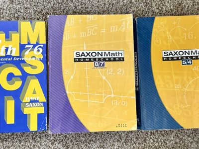 Saxon Math Books