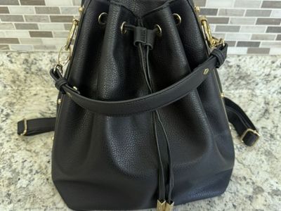 ALDO Black Backpack Purse