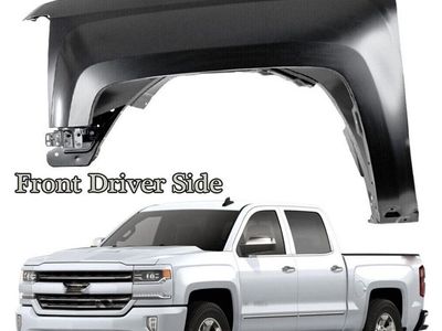 NEW Front Left Fender Assembly For 2014-2019 Chevy Silverado 1500 Primed Black