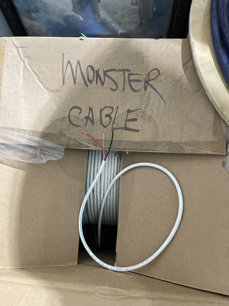 Monster Cable 16/2 Ga. Speaker Wire 1000' Reel