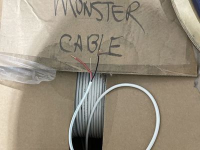 Monster Cable 16/2 Ga. Speaker Wire 1000' Reel