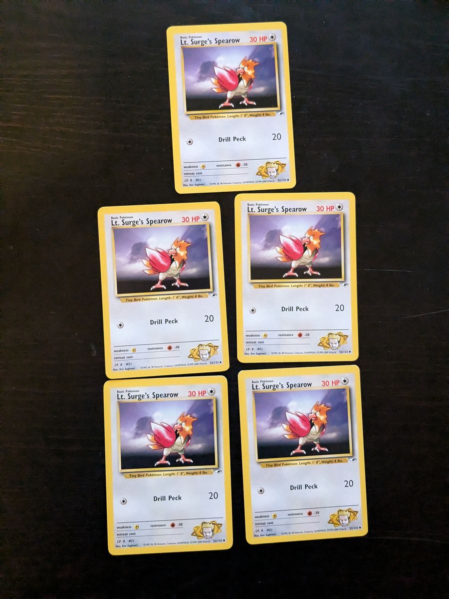 Pokemon cards, Neogenisis Era