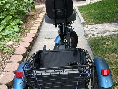 MoonCool E-trike with Trike Hitch Carrier and Lots of Extras